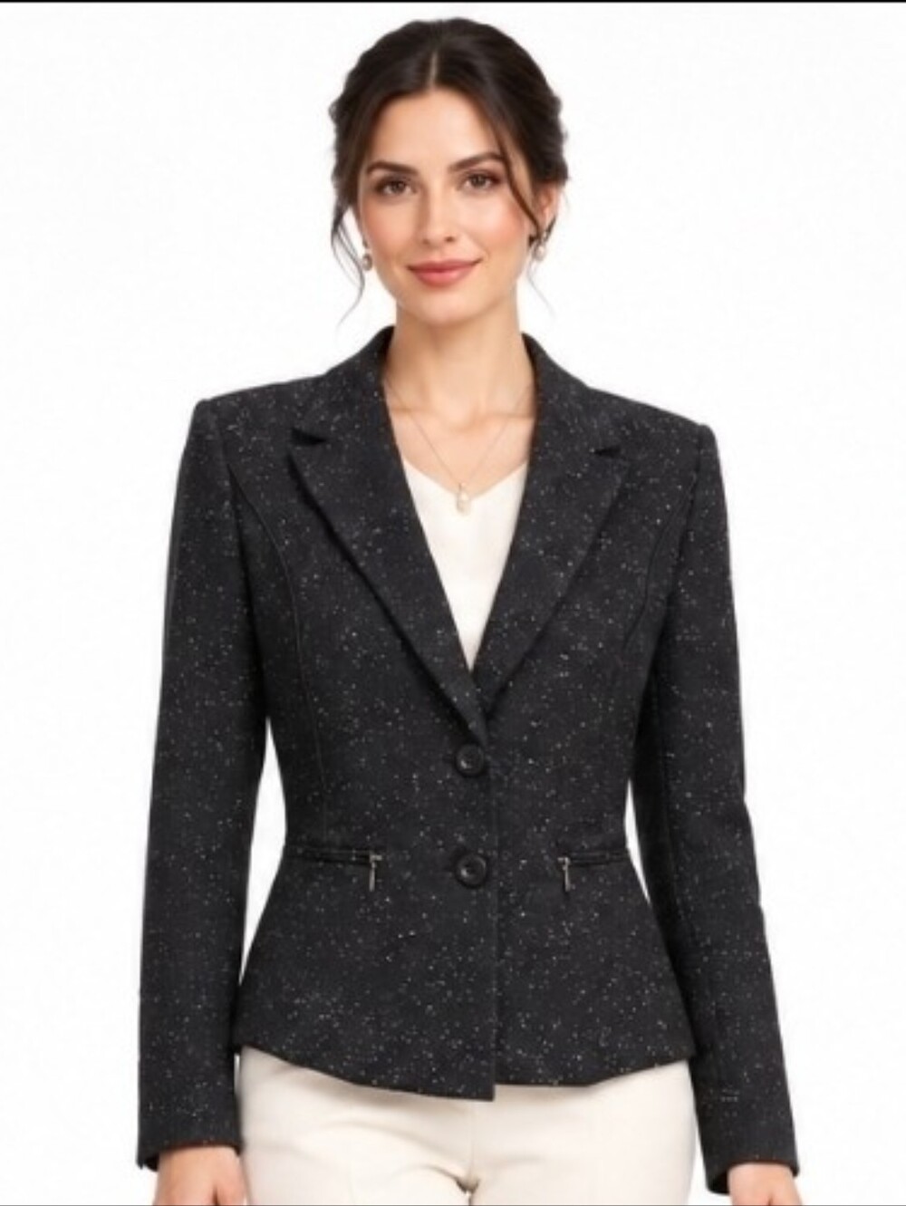 Halogen Tweed Blazer Size 8